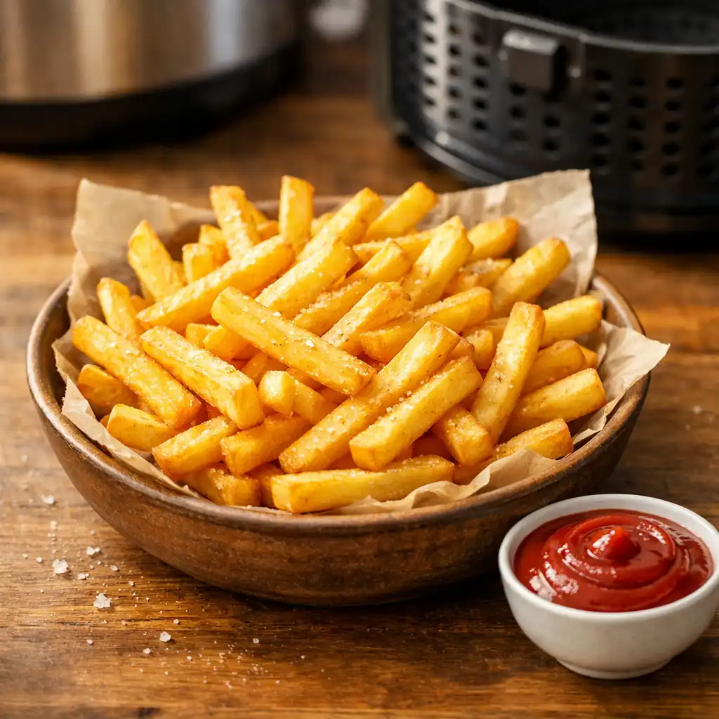 Картопля фрі в аерогрилі / мультипечі — хрустка без олії