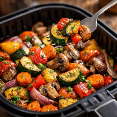 Овочі в аерогрилі — соковиті, рум’яні та дуже смачні