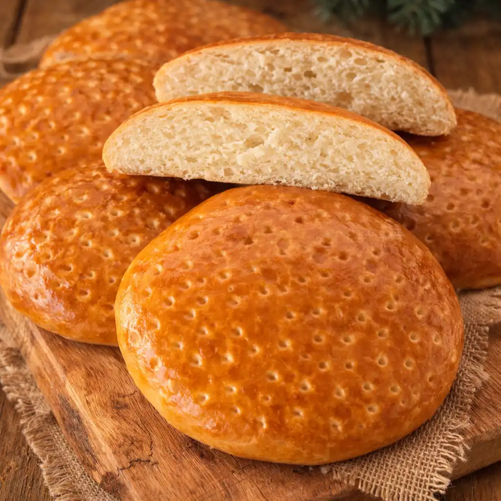 Сметанні дріжджові лепешки 