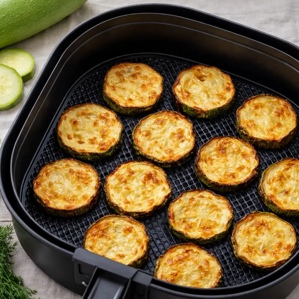 Кабачки в аерогрилі — хрусткі, ароматні та швидкі