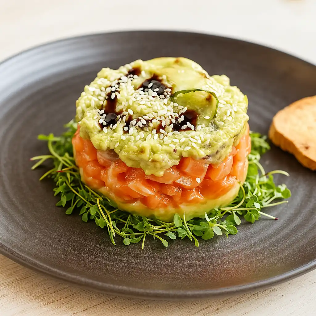 Тартар із лосося за 5 хвилин