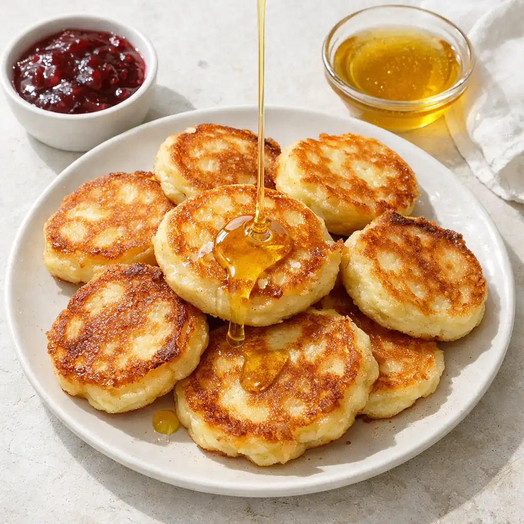 Оладки без яєць — пухкі, ніжні та дуже смачні