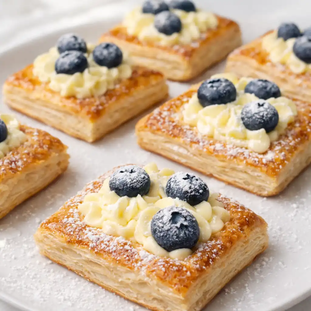 Слойки з заварним кремом