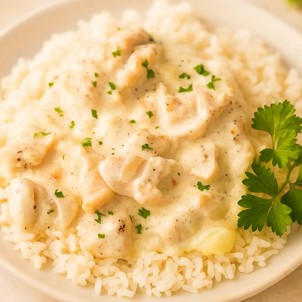 Курка у вершковому соусі