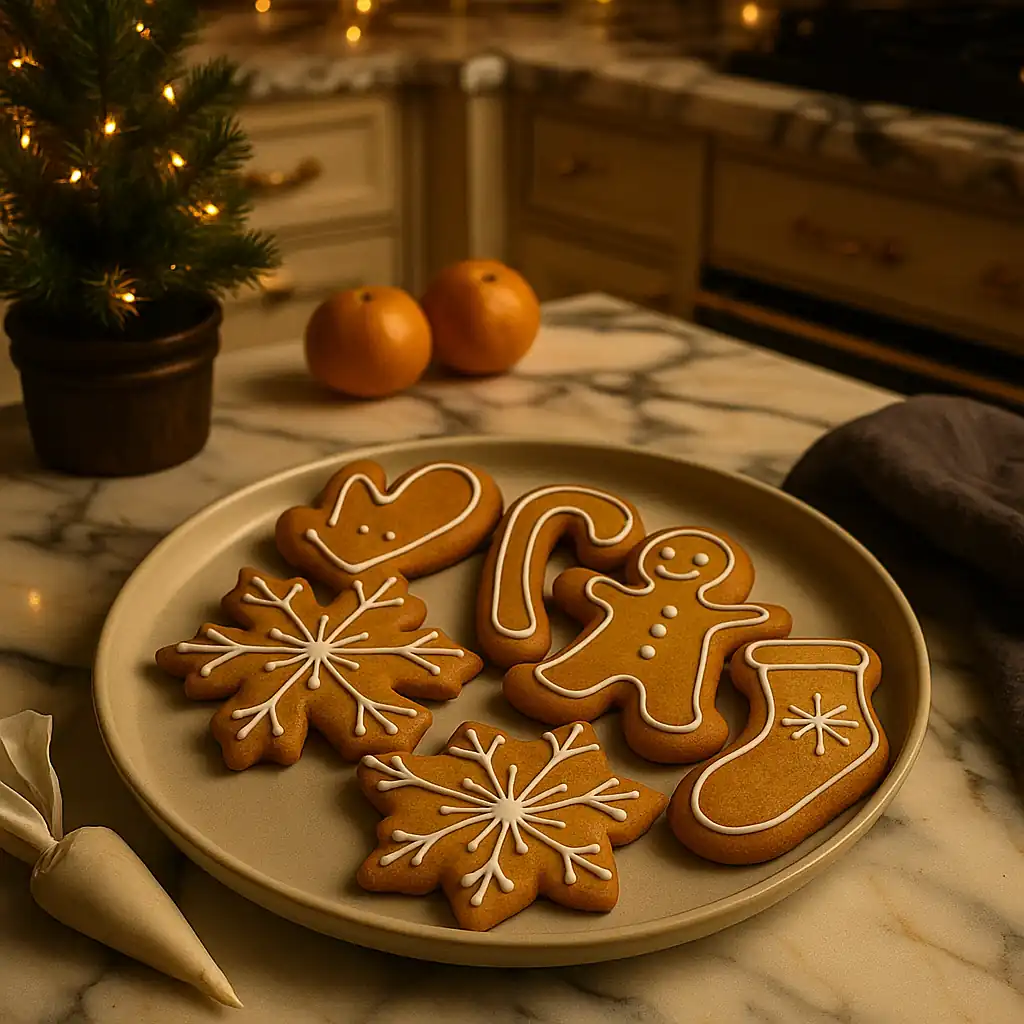 Пісочне печиво  з лимонною глазур’ю