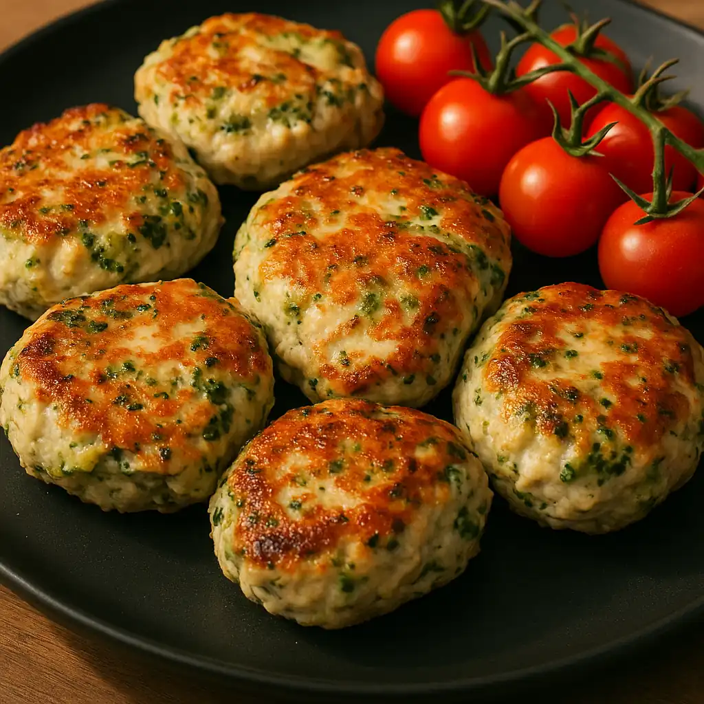 Курячі котлети з броколі — сковорода або мультипіч