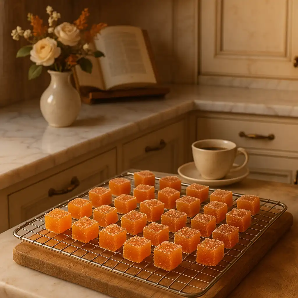 Цукати з гарбуза з корицею та імбиром