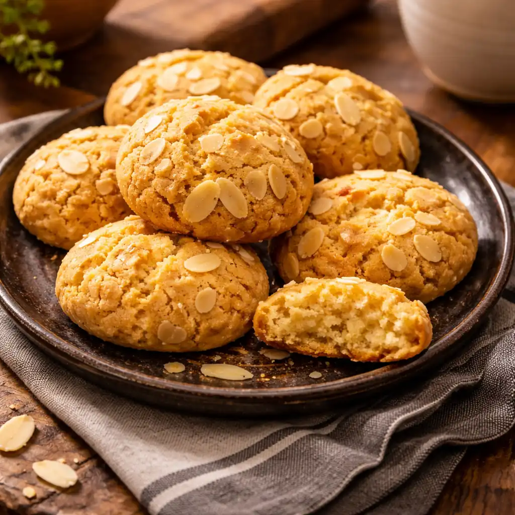 Мигдальне печиво з хрусткою скоринкою