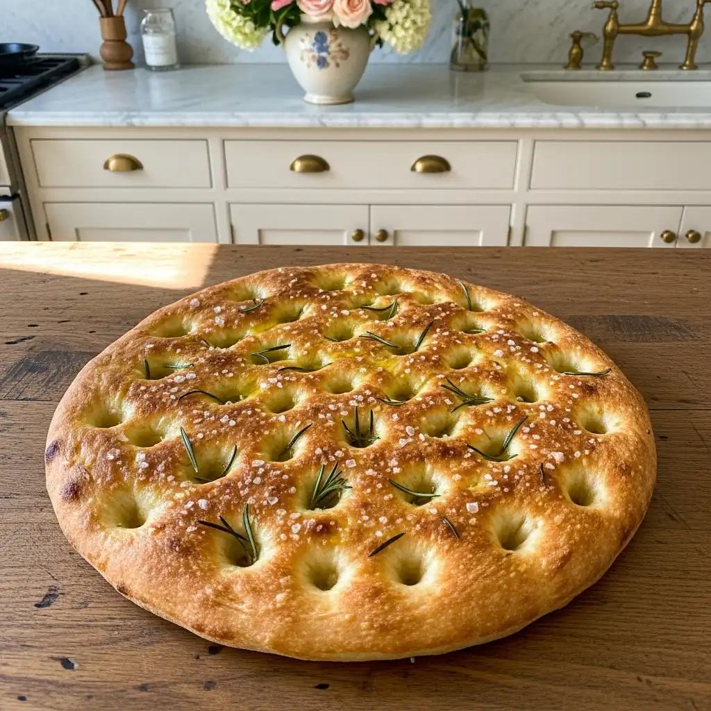 Фокачча — італійський хліб із хрусткою скоринкою та ніжною серединою