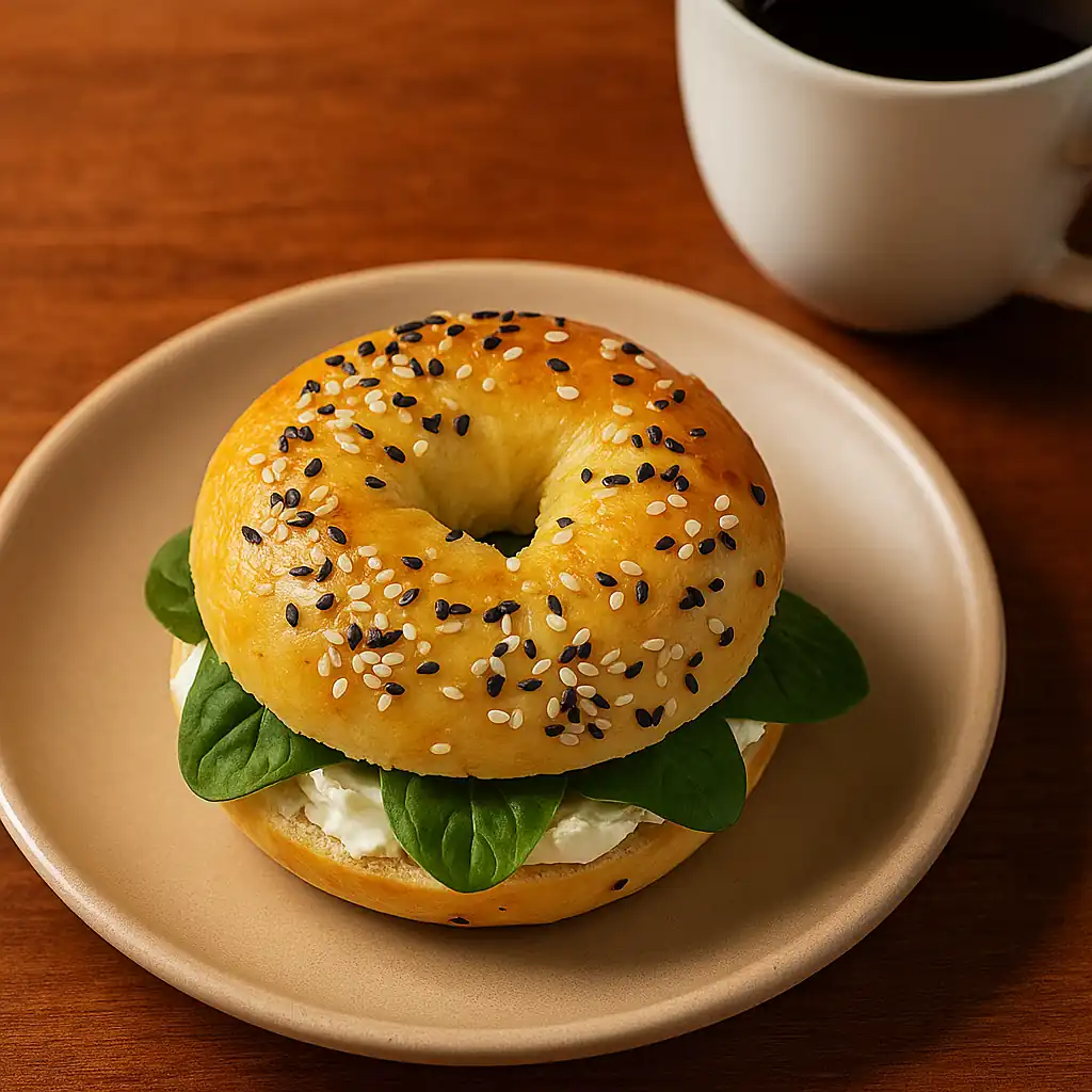 Фітнес-бейґли з творогом та  сиром