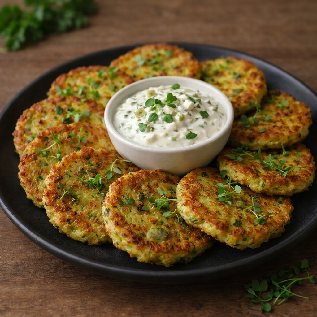 Оладки з кабачків на сковороді — хрусткі та соковиті