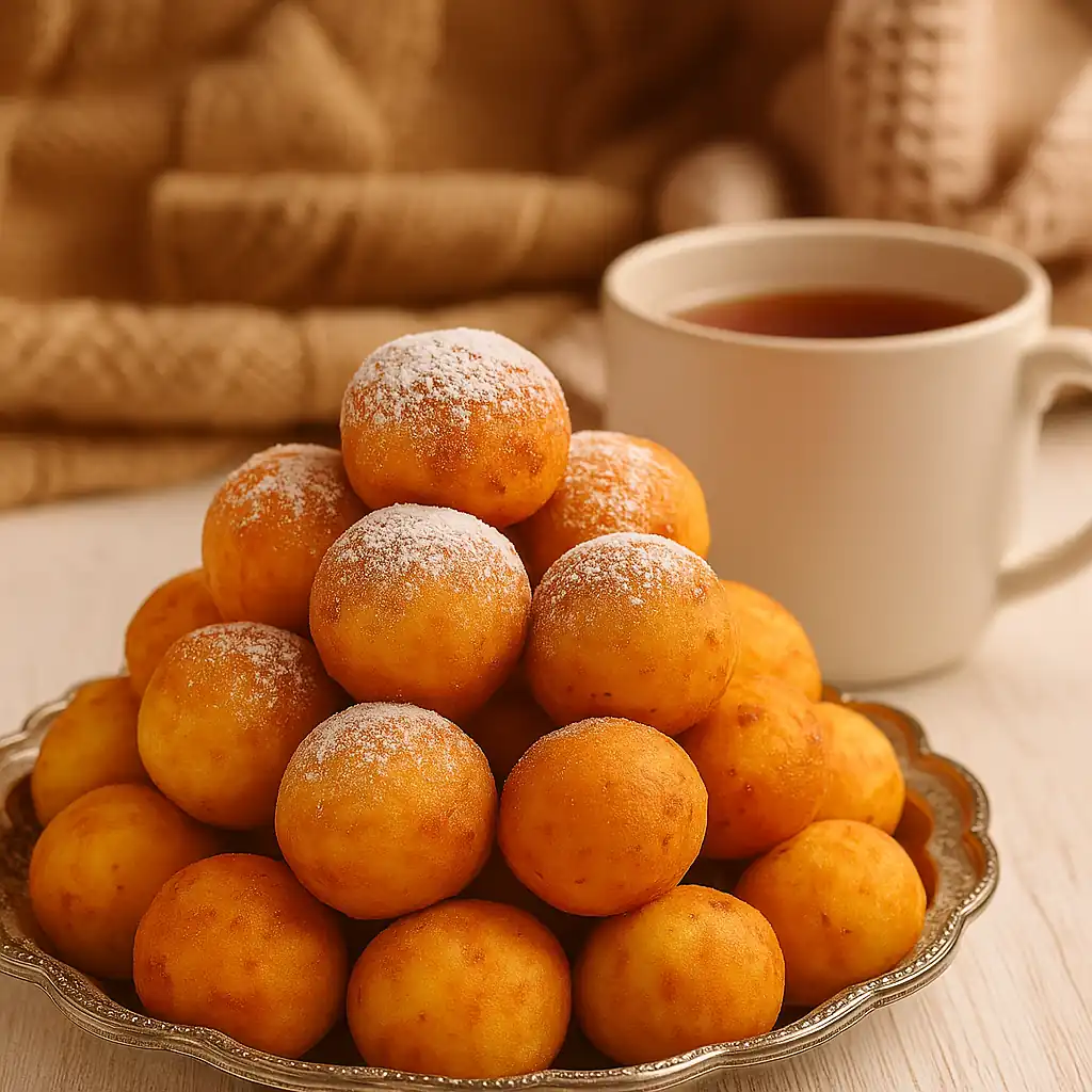 Ніжні домашні сирні пончики