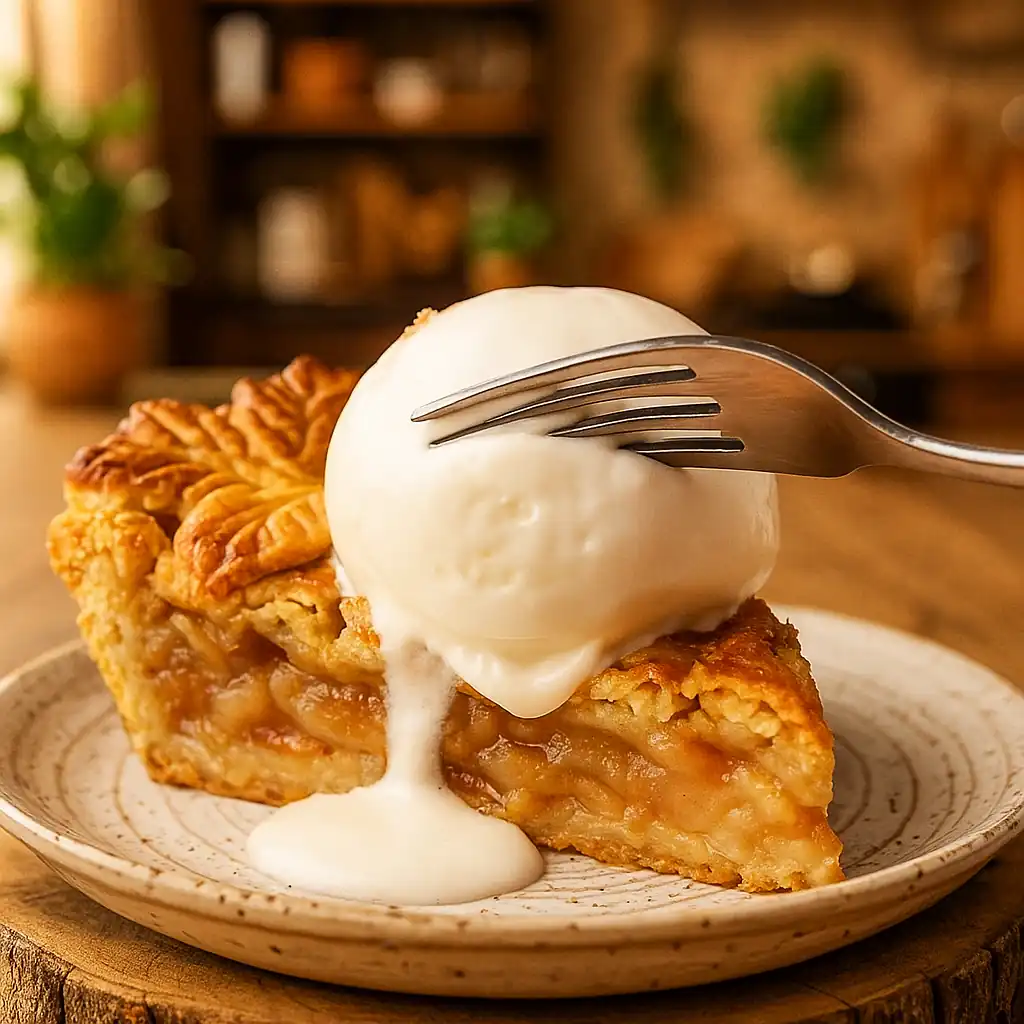 Яблучний пиріг з корицею