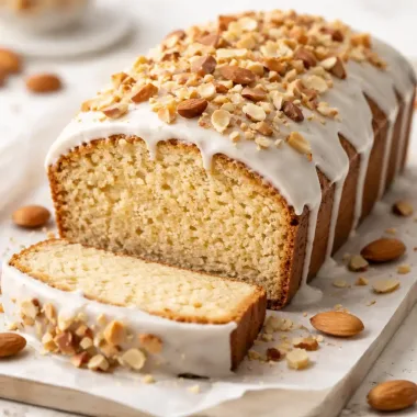 Мигдальний кекс з глазур’ю — ароматний домашній рецепт