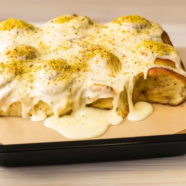 Сінабони з фісташкою та кремом маскарпоне