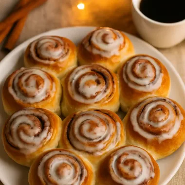 Синабони — м’які булочки з корицею та крем-чізом