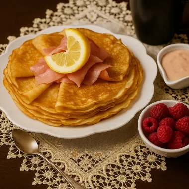 Ніжні йогуртові млинці