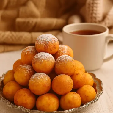 Ніжні домашні сирні пончики