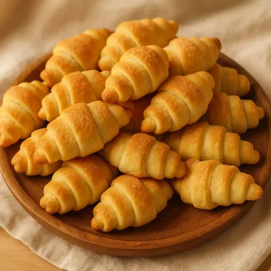 Творожні рогалики