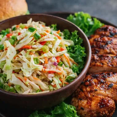 Коул слоу — швидкий хрусткий салат з капусти за 10 хвилин