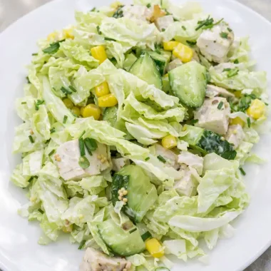 Салат із пекінської капусти без майонезу