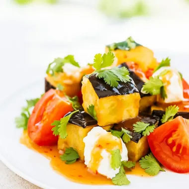 Салат «Хрусткі баклажани»