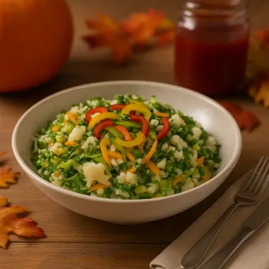 Салат  з цвітною капустою