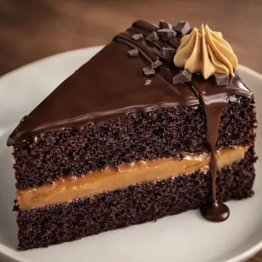 Шоколадний торт з ніжною глазур’ю і згущеним молоком