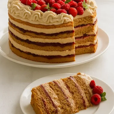 Торт "Домашня карамелька"