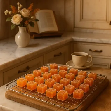 Цукати з гарбуза з корицею та імбиром